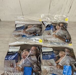 Lot Of 4 Philips Amara View Size Small Mask w/Headgear #1090622 New